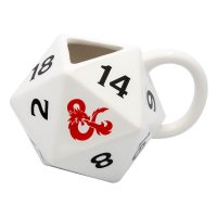 2er Set Dungeons & Dragons 3D Tasse Dice