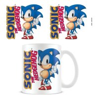 2er Set Sonic The Hedgehog Tasse, klassische Gaming-Ikone