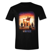 One Piece Live Action T-Shirt Sunset Poster