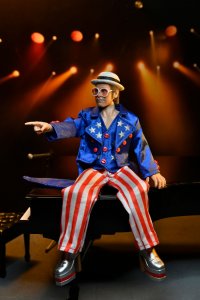 Elton John Clothed Actionfigur Live in '76 Deluxe Set 20 cm