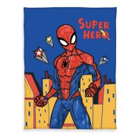 Spider-Man Flanell-Fleecedecke Super Hero 130 x 170 cm