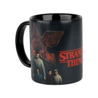 2er Set Stranger Things Tasse mit Thermoeffekt Team 320 ml