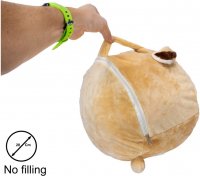 Pyjamatasche Plüsch Hund 16x30 cm