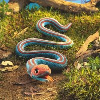 Handpuppe  San Francisco Garter Snake / Strumpfbandnatter