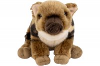 Plüsch-Wildschwein Baby, Frischling sitzend