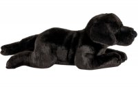 Plüsch-Labrador liegend schwarz