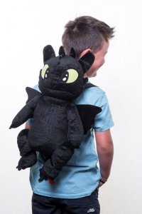 Drachenzähmen leicht gemacht 3 Plüsch-Rucksack Toothless