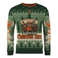 Star Wars Christmas Pullover Ewok'n around the Christmas Tree