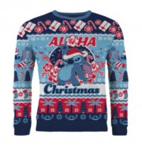 Lilo & Stitch Christmas Pullover Stitch Aloha Christmas