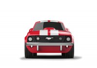 Rennwagen Ford Mustang rot