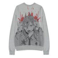 Chainsaw Man Pullover Power Grey Melange
