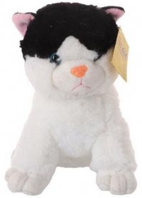 Sunkid Plüsch Katze sitzend 23 cm