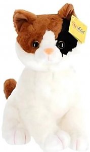 Sunkid Plüsch Katze sitzend 23 cm