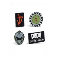 Doom The Dark Ages Magnet-Set Icons (4)