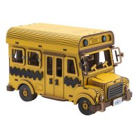 Die Peanuts Puremind Bauset School Bus