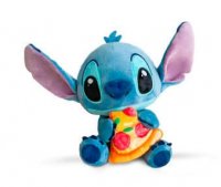 Lilo & Stitch Plüschfigur Stitch mit Pizza 25 cm