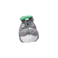 Mein Nachbar Totoro Nakayoshi Plüschfigur Big Totoro with leaf 21 cm